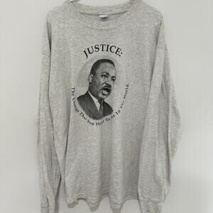 2000s Martin Luther King Long Sleeve T-Shirt - XL